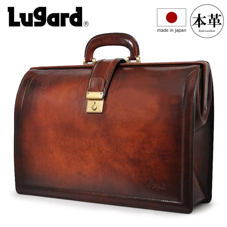 青木鞄 ブリーフケース Lugard G3 5224 50 ブラウン 本革