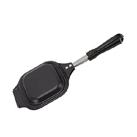 【並行輸入品】 TOPINCN Frying Pan, Double Sided Aluminum Alloy Even Heating Pancake Pan, Home Kitchen Egg Bacon Steak Frying Pan Pancake Cookware