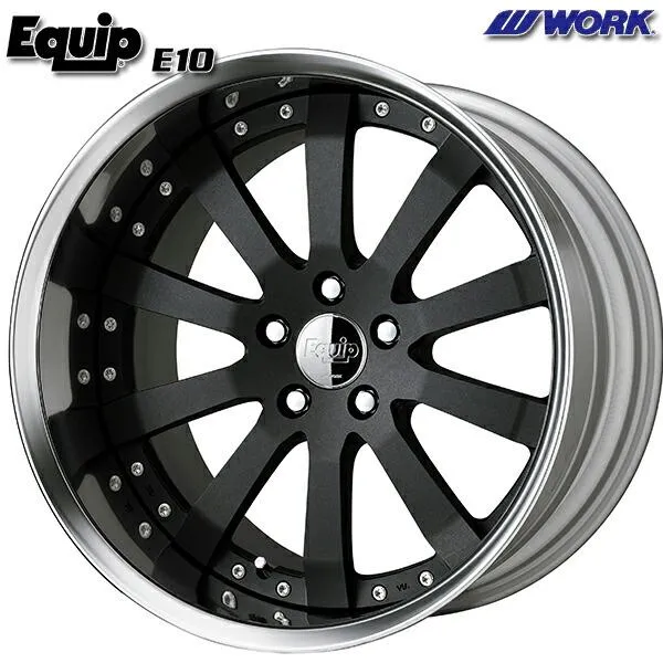 サマータイヤ ホイール4本セット 235/55R19インチ 5H114.3 WORK Equip ワーク エクイップ 10 ブラックアルマイト キングボス G866