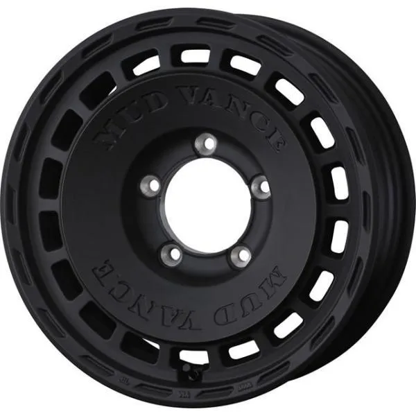 個人宅直送可 マッドヴァンス DX 18x7.5 5H 114.3 +35 フルマットブラック / 18インチ ホイール4本セット MUD VANCE DX Weds ウェッズ