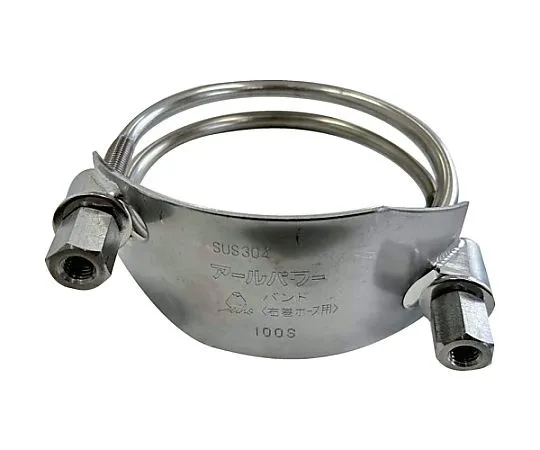 正峰工業 ホースバンド アールパワーバンド（SUS） 右巻耐圧ホース用 123-103 RPS-100S 販売単位：1個
