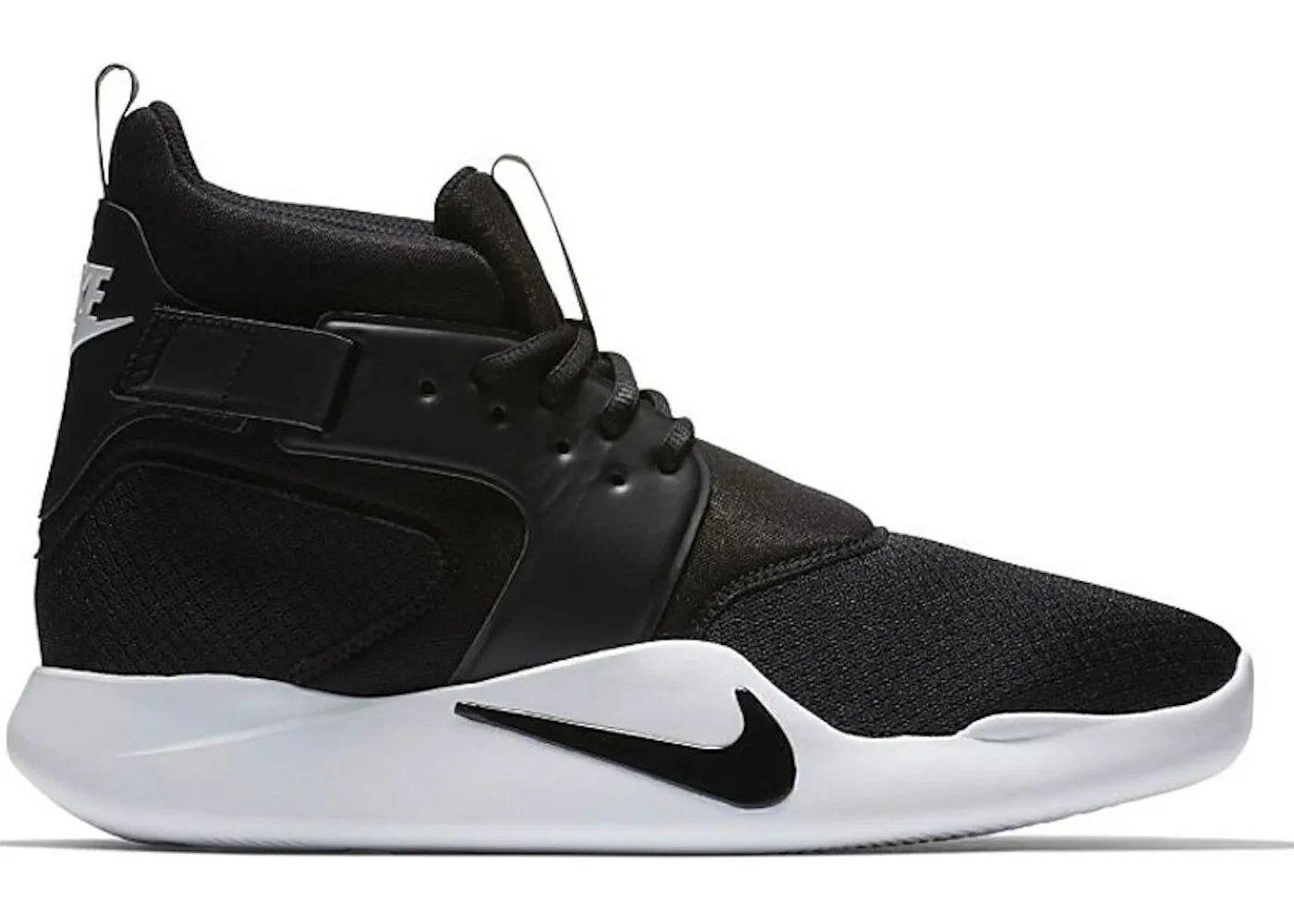 ナイキ ミッド 黒色 ブラック 白色 ホワイト スニーカー メンズ NIKE INCURSION MID BLACK / BLACK WHITE