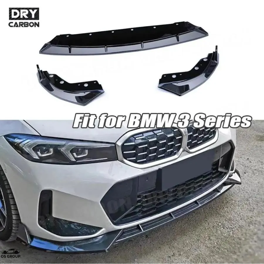 【並行輸入品】 BMW 3 シリーズ G20 G28 M340i 2023+ 素材 フロント バンパー リップ スポイラー デュフューザー キットs カスタム パーツ