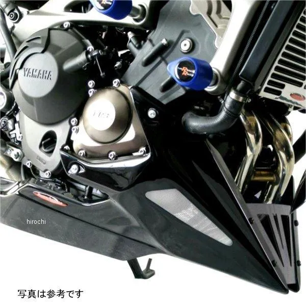 320-Y115-603 パワーブロンズ Powerbronze アンダーカウル 14年-16年 MT-09 黒/シルバーメッシュ HD店
