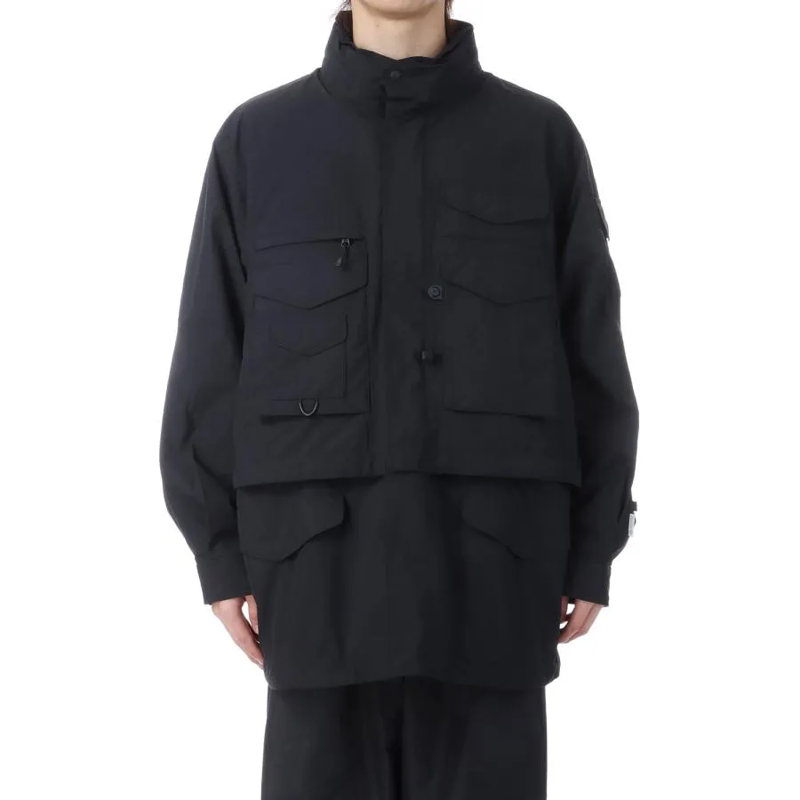 【P5倍】WINDSTOPPER(R) PERFECT MIL FIELD 2WAY JACKET - BLACK (BJ-12026) DAIWA PIER39(ダイワ ピア39)