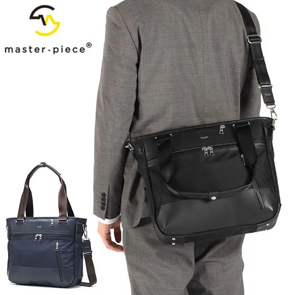 最大53%★5/30〜 正規取扱店 マスターピース トートバッグ メンズ 大きめ ファスナー付き A4 大容量 master-piece バッグ カジュアル ビジネス 05004 爆買