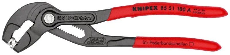 クニペックス KNIPEX スプリングホースクリッププライヤー(SB) 8551-180ASB