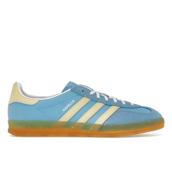 adidas アディダス レディース スニーカー adidas Gazelle Indoor Semi Blue Burst Almost Yellow (Women's) 【サイズ US_W_13】