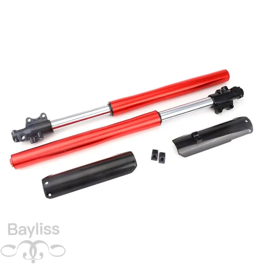 【並行輸入品】735 mmバイクフロントショックアブソーバーフォーク油圧サスペンション逆まアポロカワサキモトクロスダートピットバイク部品