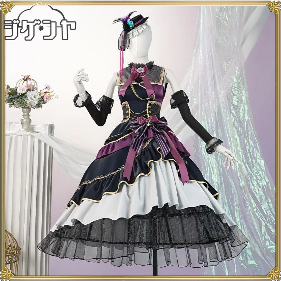 在庫品 BanG Dream! バンドリ！ 湊友希那 Roselia 10周年衣装 コスプレ衣装