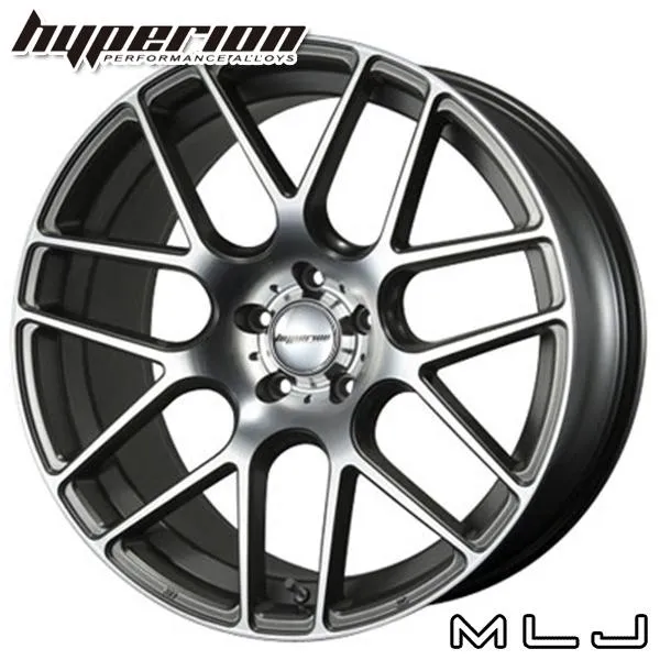 サマータイヤ ホイール4本セット 225/45R19インチ 5H114.3 MLJ ハイペリオン CVM DC/AG ヨコハマ アドバンデシベル V553