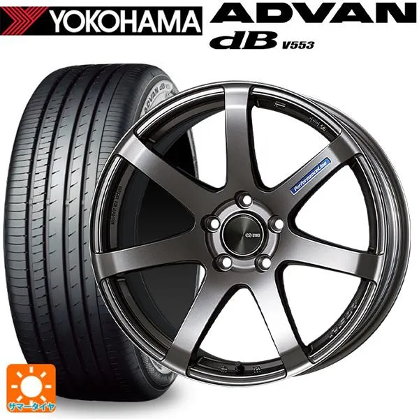 トヨタ アルファード(30系)用 245/40R19 98W XL ヨコハマ アドバンデシベル V553 正規品 パフォーマンスライン PF07