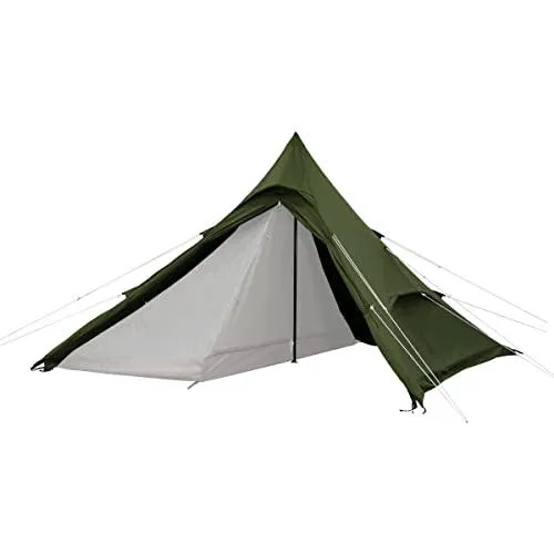 DOD(ディーオーディー) ワンポールテントRX(M) TC【1〜4人用】 スカート付き TCフライ T3-949-KH