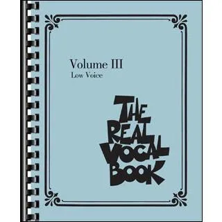 楽譜  リアル・ヴォーカル・ブック Vol.3(低声用)(【1507727】/00240392/ヴォーカル/輸入楽譜(T))