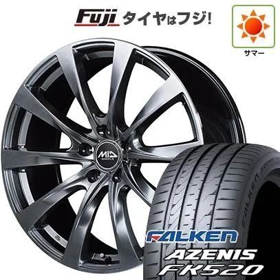 新品国産車用5穴114.3 | 夏タイヤ ホイール4本セット | 255/45R20 | ファルケン アゼニス FK520L | レフィナーダ モーション2 TOYOTA/LEXUS用 | 20インチ