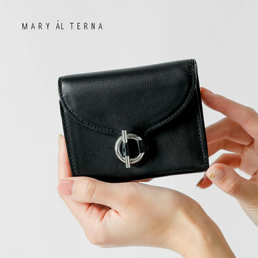 メアリオルターナ MARY AL TERNA  シュリンクレザー ウォレット CLASP ma6107wl-06 レディース  春夏 2026ss新作