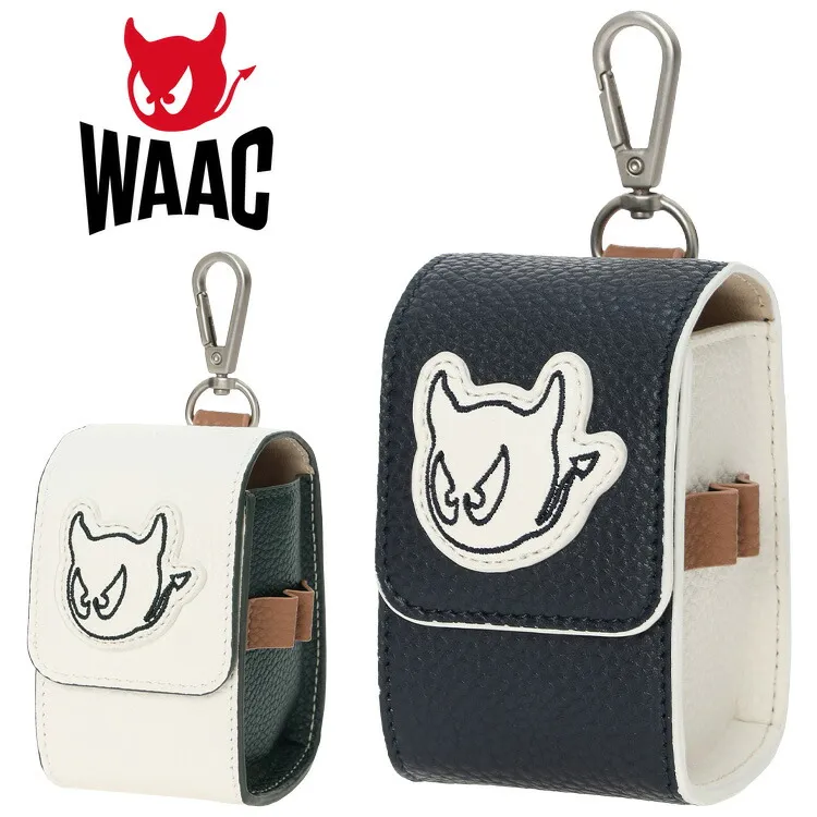 WAAC ワック Grainy Synthetic Leather ボールポーチ 072262870 2026モデル 日本正規品
