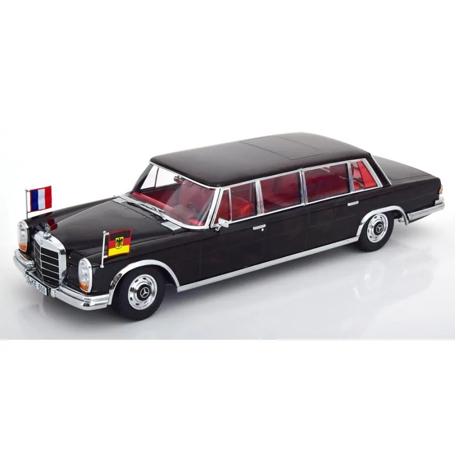 KK scale 1/18 Mercedes Benz 600 W100 Pullman Brandt/Pompidou ダイキャスト製 メルセデス ベンツ
