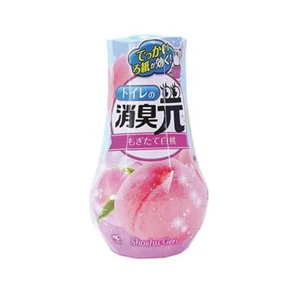 （まとめ）小林製薬 トイレの消臭元 もぎたて白桃400ml 1個〔×20セット〕