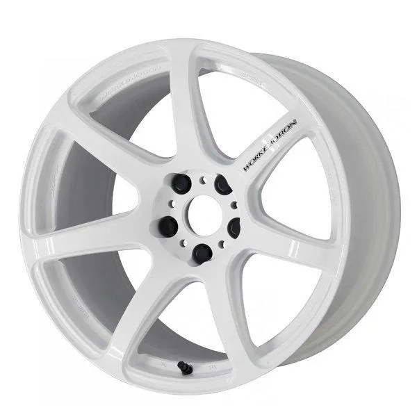 WORKエモーション T7R ホワイト 18インチ 10.5J 5H114.3 +12 アルミホイール単品 1本 4本以上送料無料