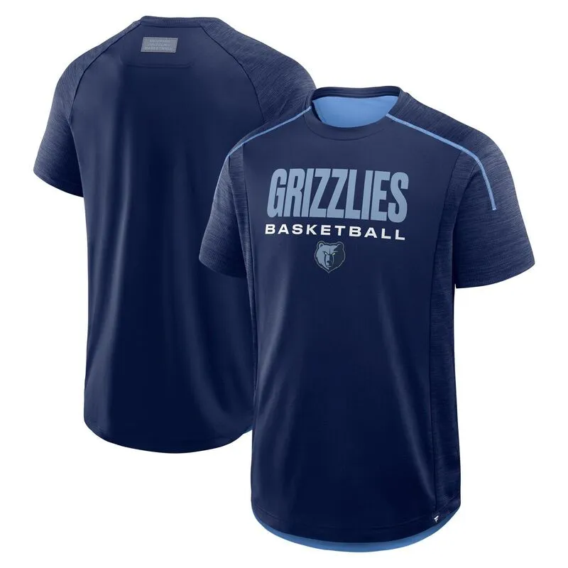 ファナティクス メンズ トップス Tシャツ Men Fanatics Navy Memphis Grizzlies Inbound Pass Play Practice T-Shirt Grz Navy ネイビー