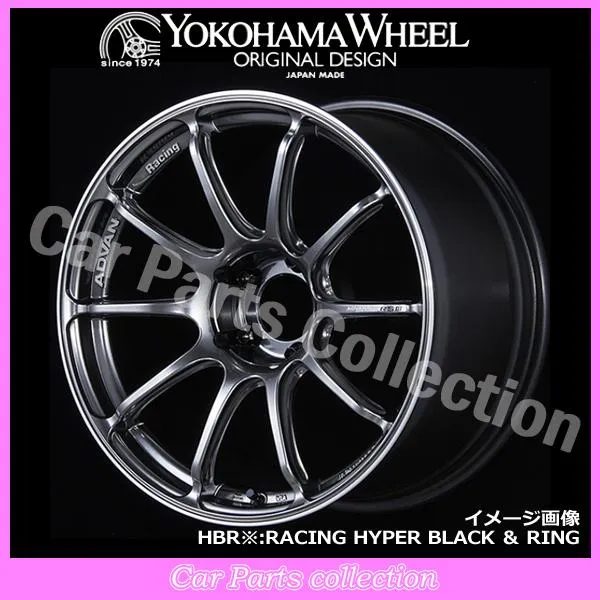 19インチ 8.5J 5H P.C.D:114.3 INSET:51 ヨコハマ YOKOHAMA アドバンレーシングRSIII HBR(1本)