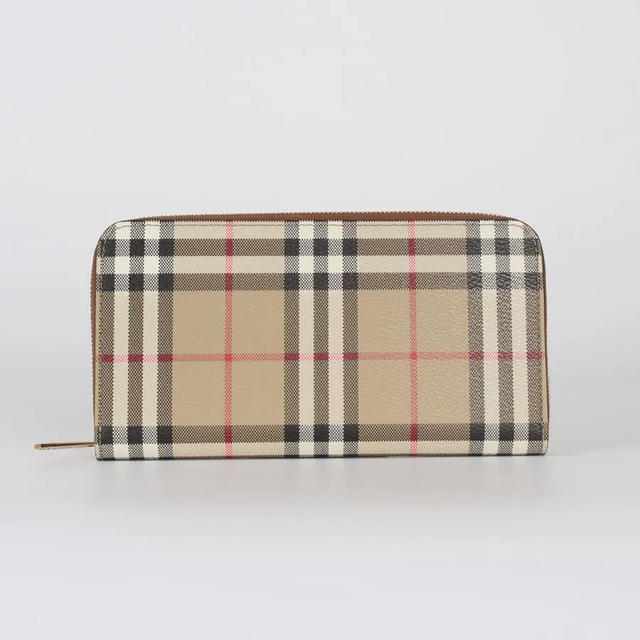 バーバリー BURBERRY 財布 ラウンドファスナー長財布 ELMORE チェック ジップウォレット レディース 81098121 DFC:155142