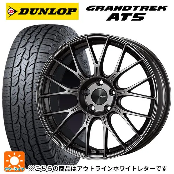 ミツオカ バディ()用 245/65R17 107H ダンロップ グラントレックAT5 ホワイトレター パフォーマンスライン PFM1