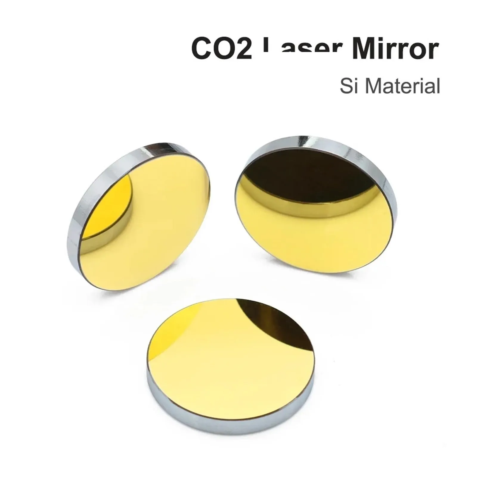 CO2レーザー付きシリコーンミラー CO2 レーザー彫刻 S 反射ミラー D.19.05 20 25 30 38.1 ミリメートル反射率 99.6% レーザー彫刻シリコンミラー(S M 3P,25)