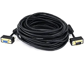【中古】【輸入品・未使用】Monoprice 35?ft Ultra Slim SVGA Super VGA 30?/ 32awg M/FモニターケーブルW/Ferrites (ゴールドメッキコネクタ) 35ft 106374