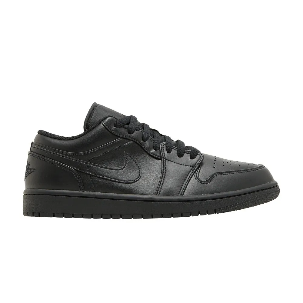ナイキ 黒色 ブラック エアジョーダン TRIPLE BLACK スニーカー メンズ AIR JORDAN AIR JORDAN 1 LOW 2022 / BLACK BLACK BLACK