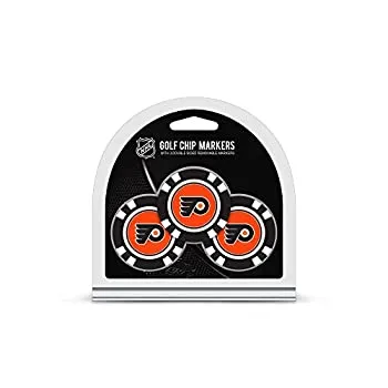 【中古】【輸入品・未使用】TEAM GOLF 15088 Philadelphia Flyers Golf Chip - Pack of 3