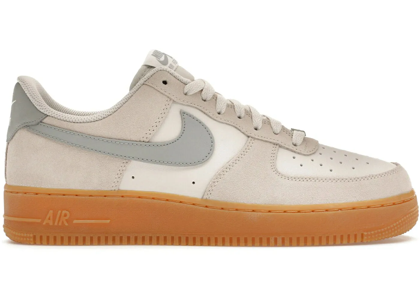 ナイキ 黄色 イエロー 白色 ホワイト エアフォース 07 スニーカー メンズ NIKE AIR FORCE 1 LOW LV8 PHANTOM LIGHT SMOKE GUM / PHANTOM GUM YELLOW SUMMIT WHITE