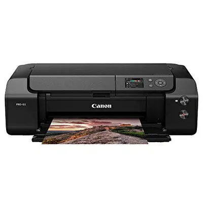 【中古】 キヤノン Canon PIXUS PRO カラー インクジェットプリンター imagePROGRAF PRO-G1 Wi-Fi 有線LAN搭載 A3ノビ対応 顔料10色