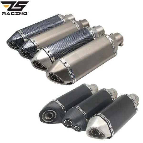 並行輸入品 Zs-ak汎 バイクエキゾースト 汎スクーターエキゾースト fz6 cbr250 cb600 mt07 atv