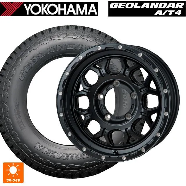 送料無料 サマータイヤホイールセット 215/65R16 109/107S ヨコハマ ジオランダー AT4 G018 ホワイトレター 正規品 ジャパン