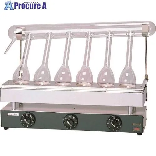 SIBATA セミミクロケルダール窒素分解器 SE-6  ■▼112-4633 054710-05  1個