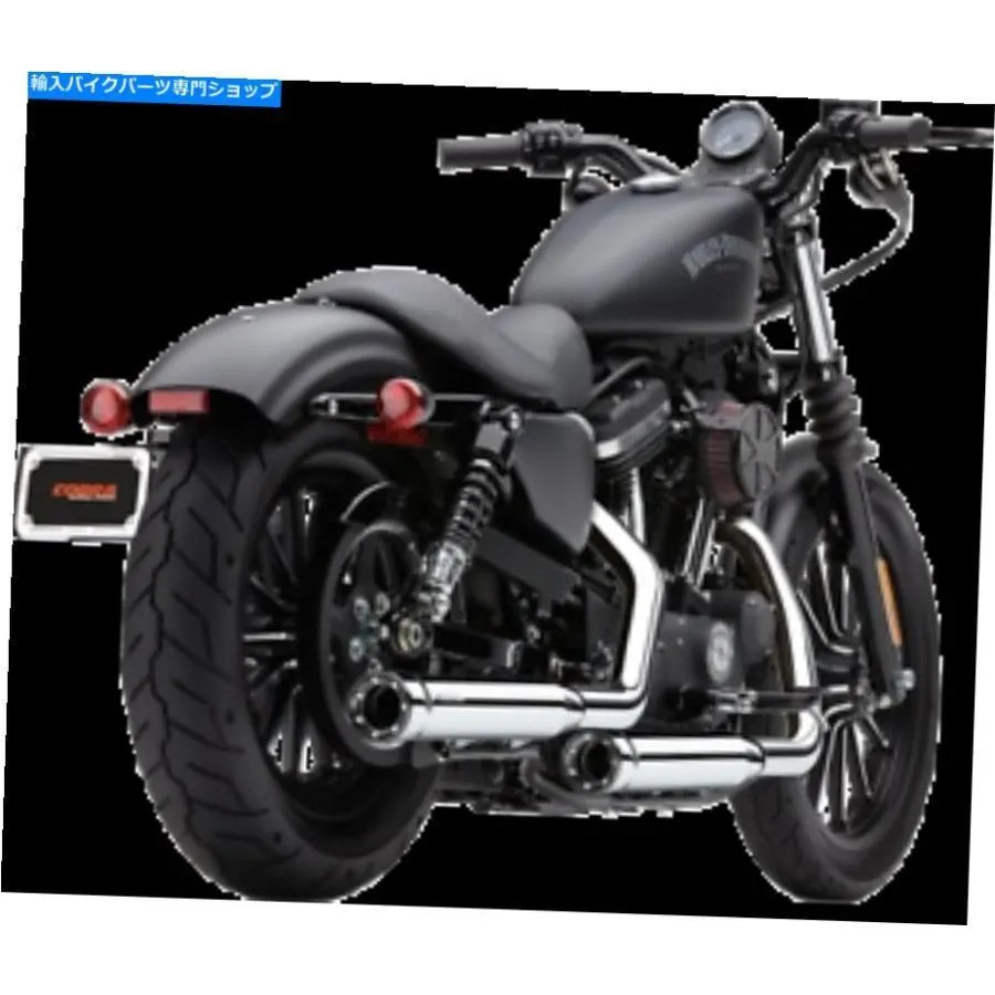 サイレンサー COBRA Chrome 3インチスリッジパンズプラーRACKPROカッコII6081-オリジナルのタイトルを表示 Cobra Chrome 3インチ スリップオンマフラ