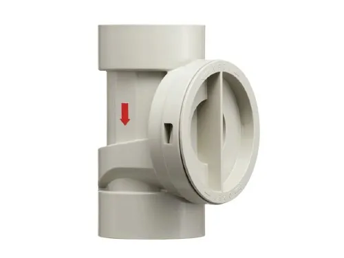 イチネンTASCO TA285WY-3 ドレン排水自封式トラップ(縦引・横引兼用耐候型)VP20・VP25・DV30