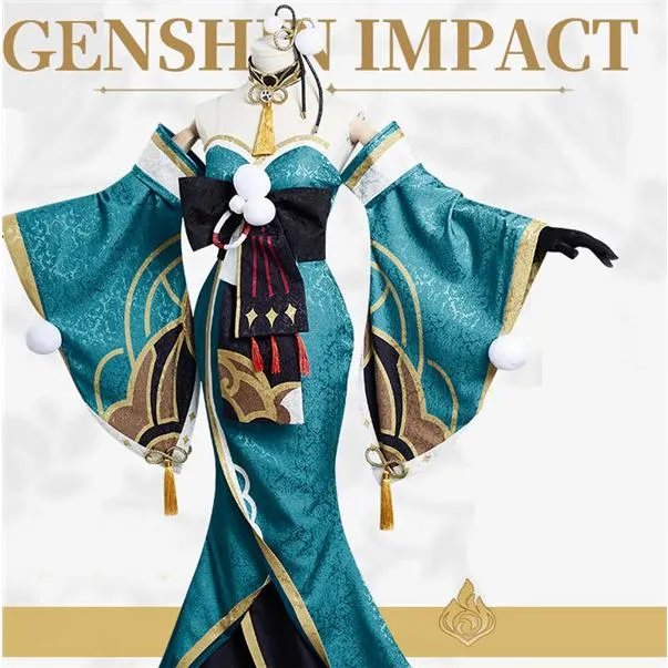 原神 ヒナ 稲妻 コスプレ衣装 ウィッグ 追加可 cosplay 変装 仮装 コスチューム 撮影 祭り