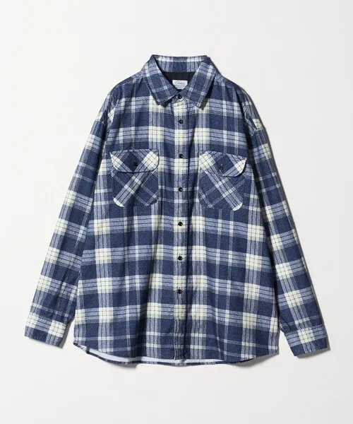 シャツ 「tone × Steven Alan」 PRINT NEL SHIRT/シャツ メンズ