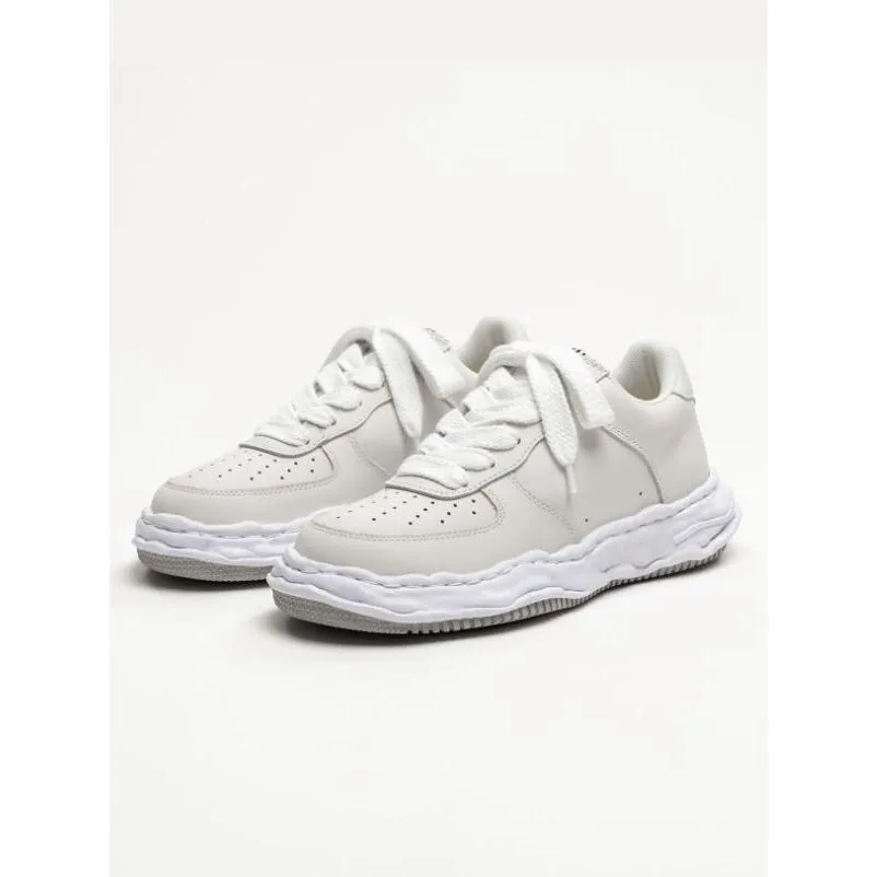 メゾン ミハラヤスヒロ / Maison MIHARA YASUHIRO オリジナルソールスニーカー "WAYNE" OG Sole Leather Low-top Sneaker  A07FW702 - WHITE