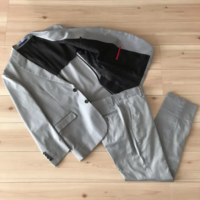 PS Paul Smith ライトグレー スーツ L