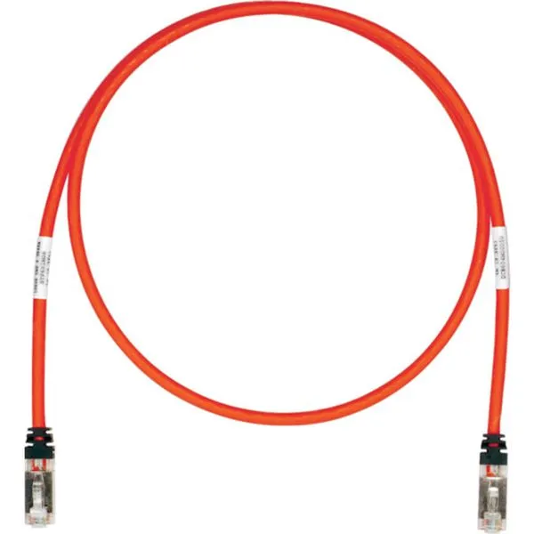 【メーカー在庫あり】 CAT6A/CAT6 シールドパッチコード 9m 赤 STP6X9MRD STP6X9MRD HD店