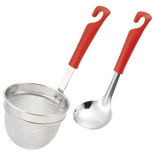 (送料無料・まとめ買い×10個セット)貝印 KaiHouse SELECT DE5850 みそこしセット レッド