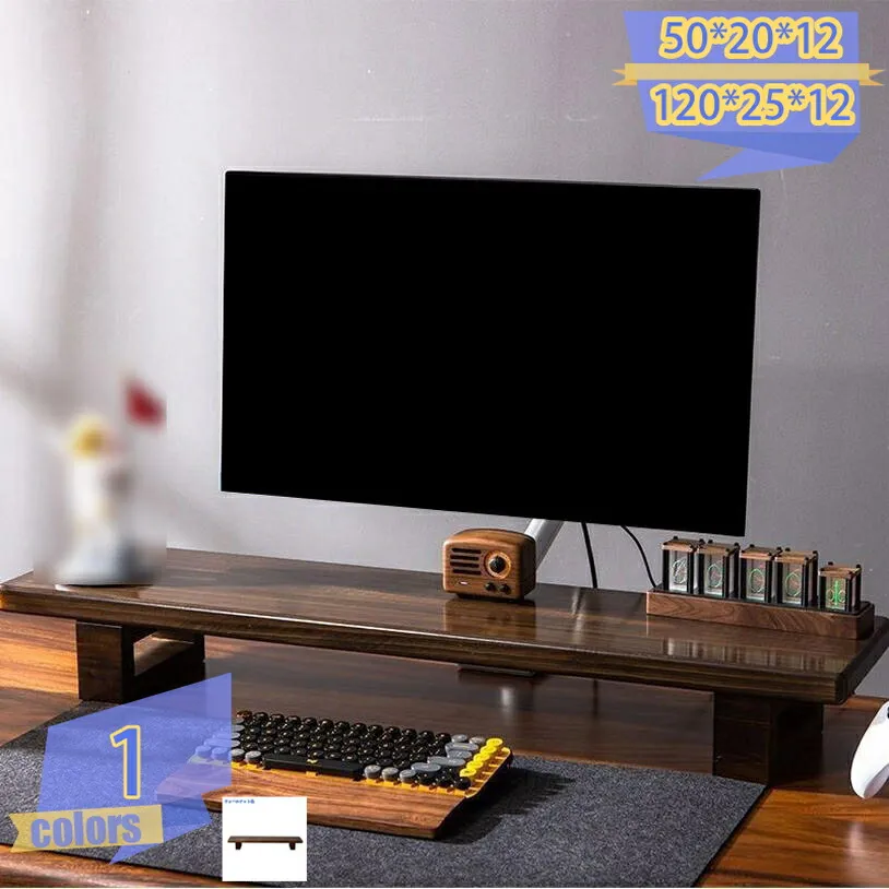 机上台 1段式 モニタースタンド ディスプレイ台 キーボード収納 ノートパソコンスタンド PC作業 デスク上収納 ノートパソコン収納 卓上収納 小物収納 空間収納 スッキリ収納 デイスプレイスタンド デスクトップ収納 組立簡単 tribal-shop
