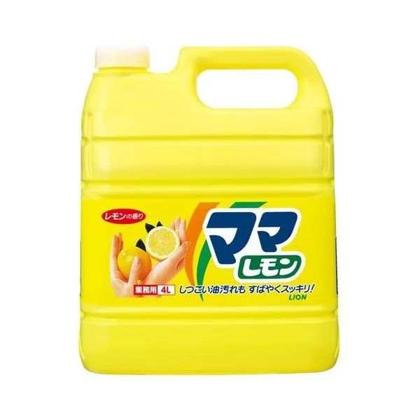 (まとめ) ライオン ママレモン 業務用 4L 1本 〔×3セット〕