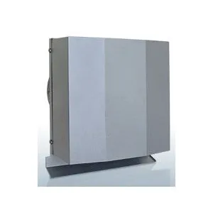 西邦工業【FFND125BSC】金網型3メッシュ・防音タイプ・ワイド水切り付・防火ダンパー付(厚型・金網)防音型製品・ステンレス製換気口〔HF〕