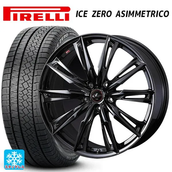 ミツビシ アウトランダー(5LA GNOW)用 255/45R20 105H XL ピレリ アイスゼロ アシンメトリコ 正規品 レオニス GX