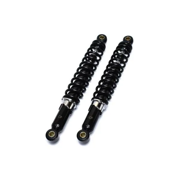 クリッピングポイント製 ツーリングリアショック330mm2本セット(ブラック) 適合：スーパーカブ110(JA07)